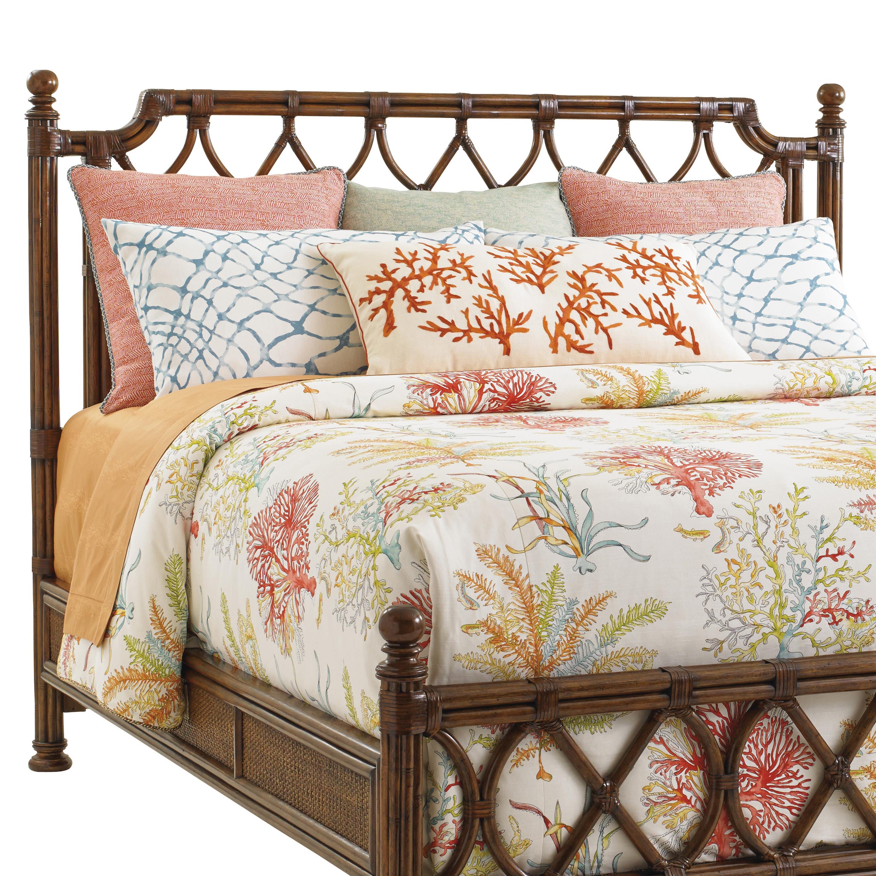 Tommy bahama sales rattan bed
